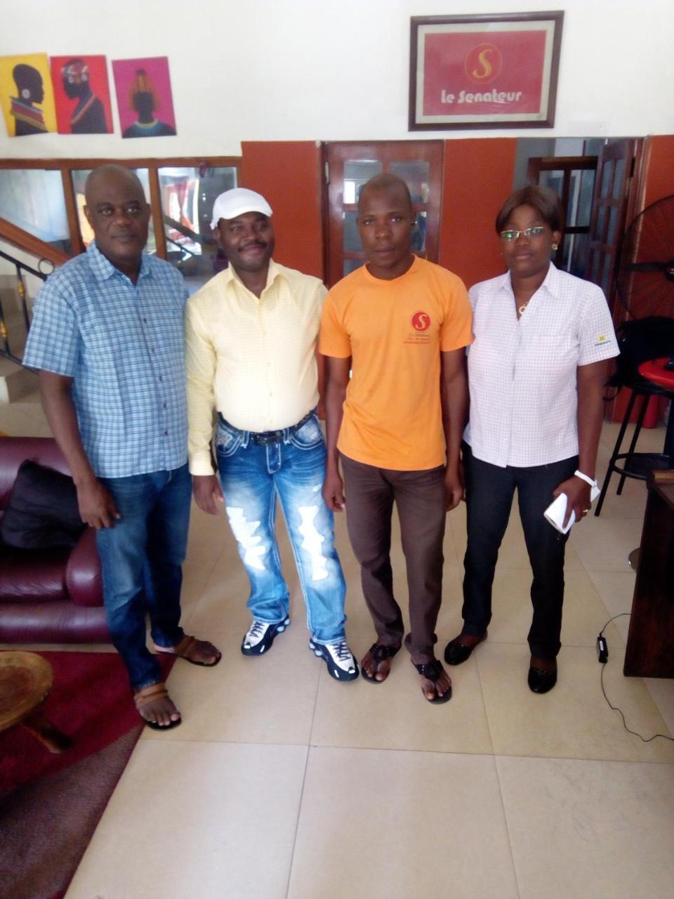 Senateur Hotel Agontinkon Cotonou Eksteriør billede